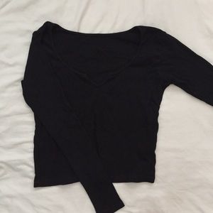 Brandy Melville Black Long Sleeve Monet